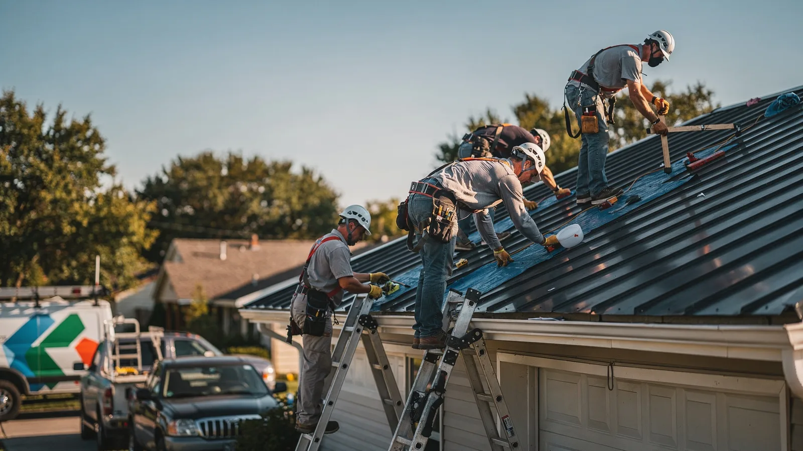 Metal Roof Installation in De Land, IL near me